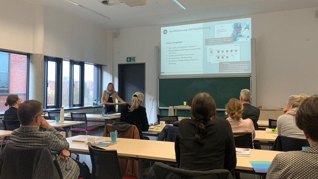 presentation at a workshop