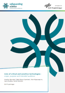 Lists of critical and sensitive technologies - scope, purpose and ...