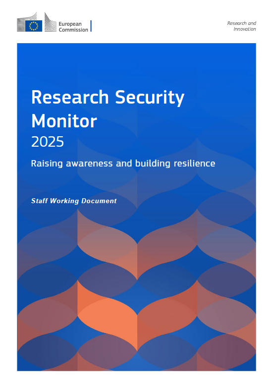 Research Security Monitor 2025 – Raising awareness and building resilience: Staff Working Document (in Englisch)